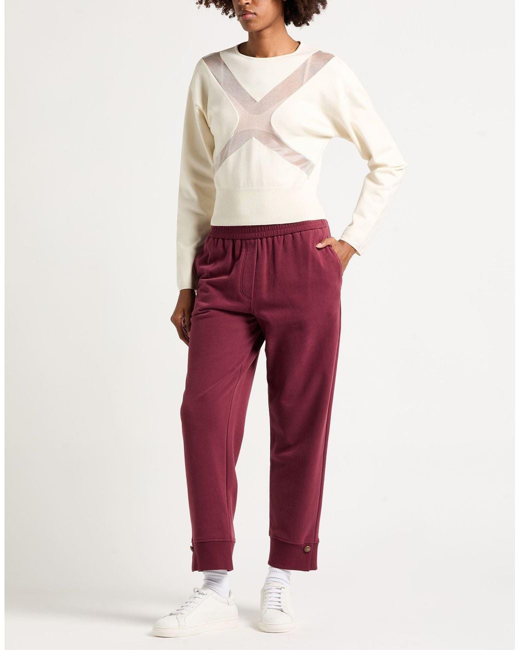 Genny White Pullover