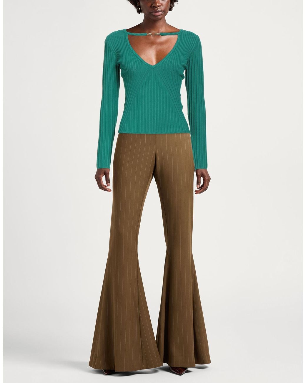 Just Cavalli Green Sweaters