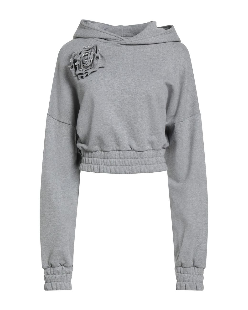 GIUSEPPE DI MORABITO Gray Sweatshirt Cotton