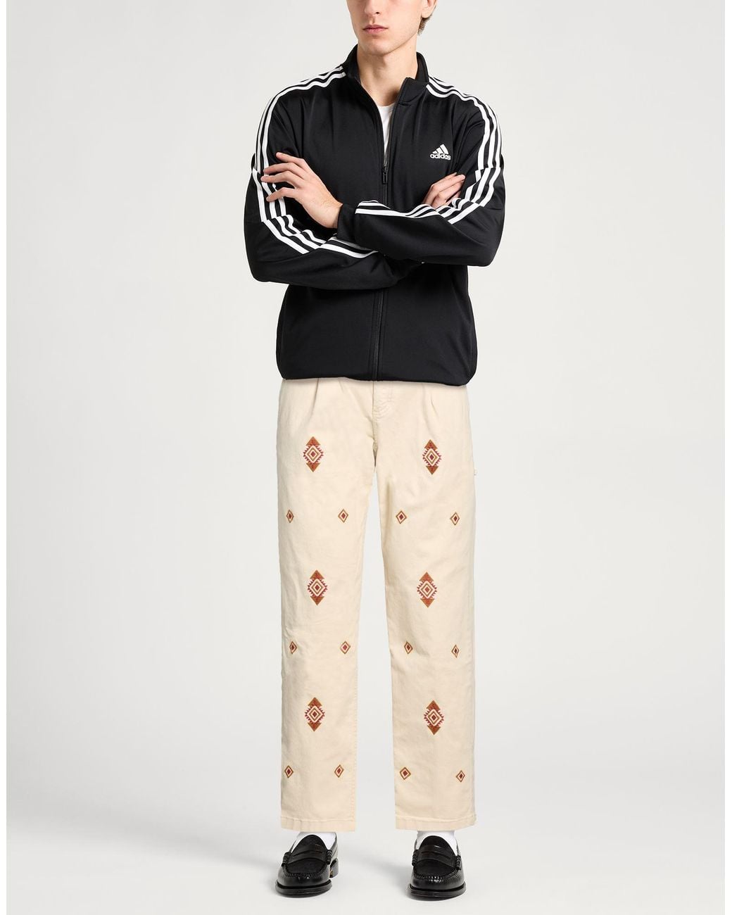 Berna Natural Pants Cotton, Elastane for men