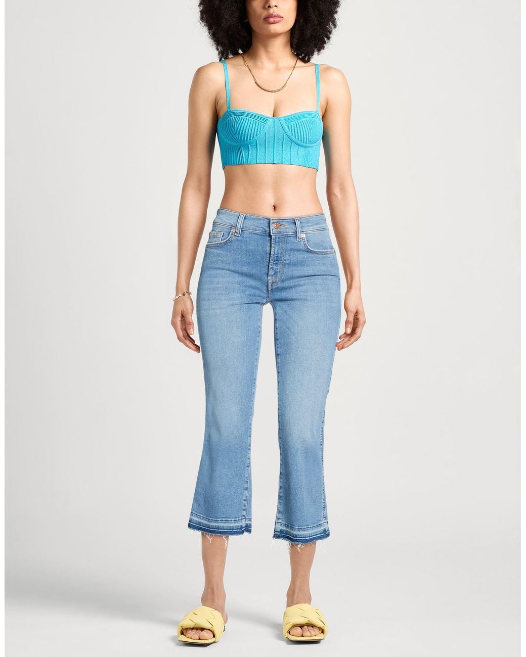 7 For All Mankind Blue Jeans