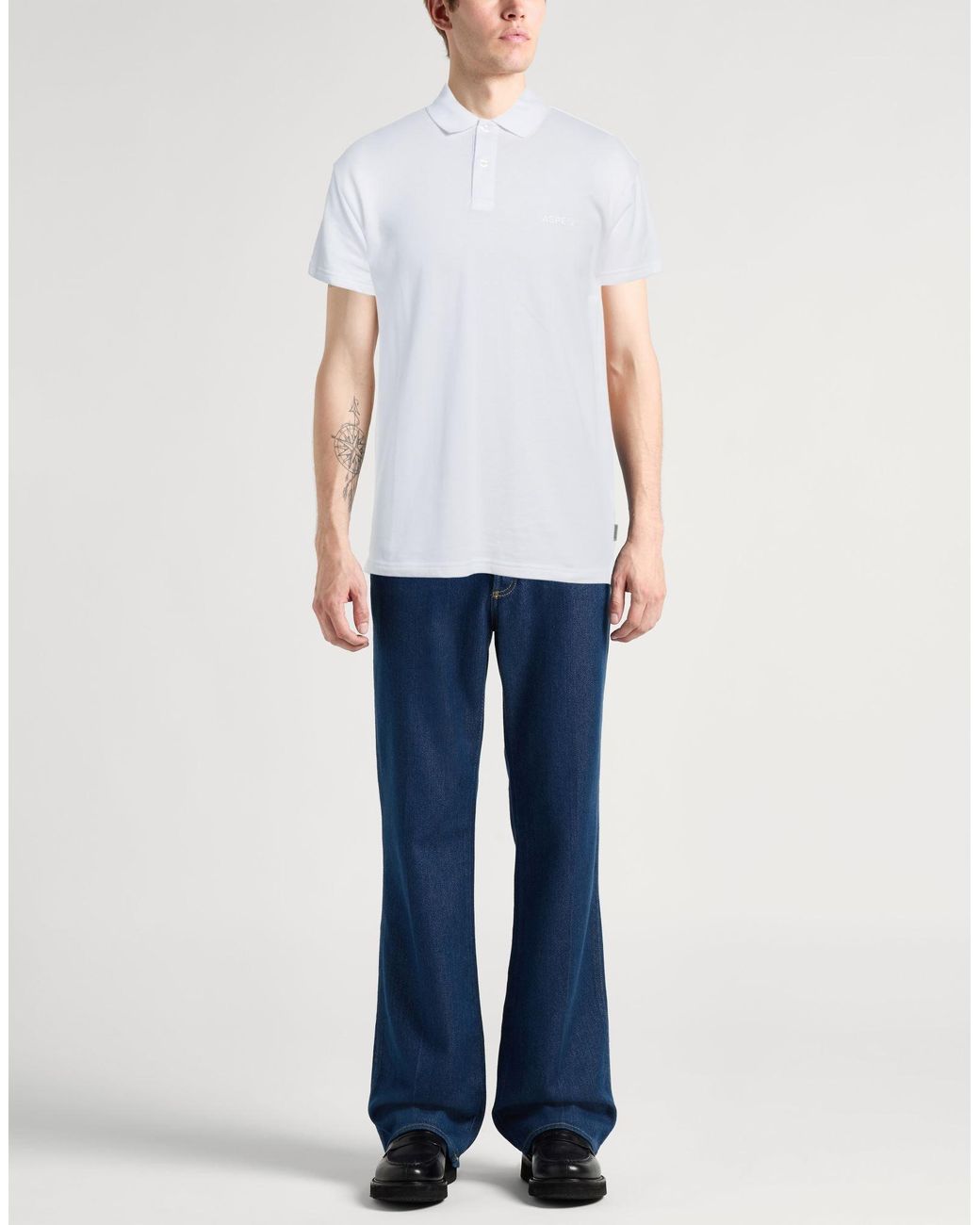Aspesi White Polo Shirt for men