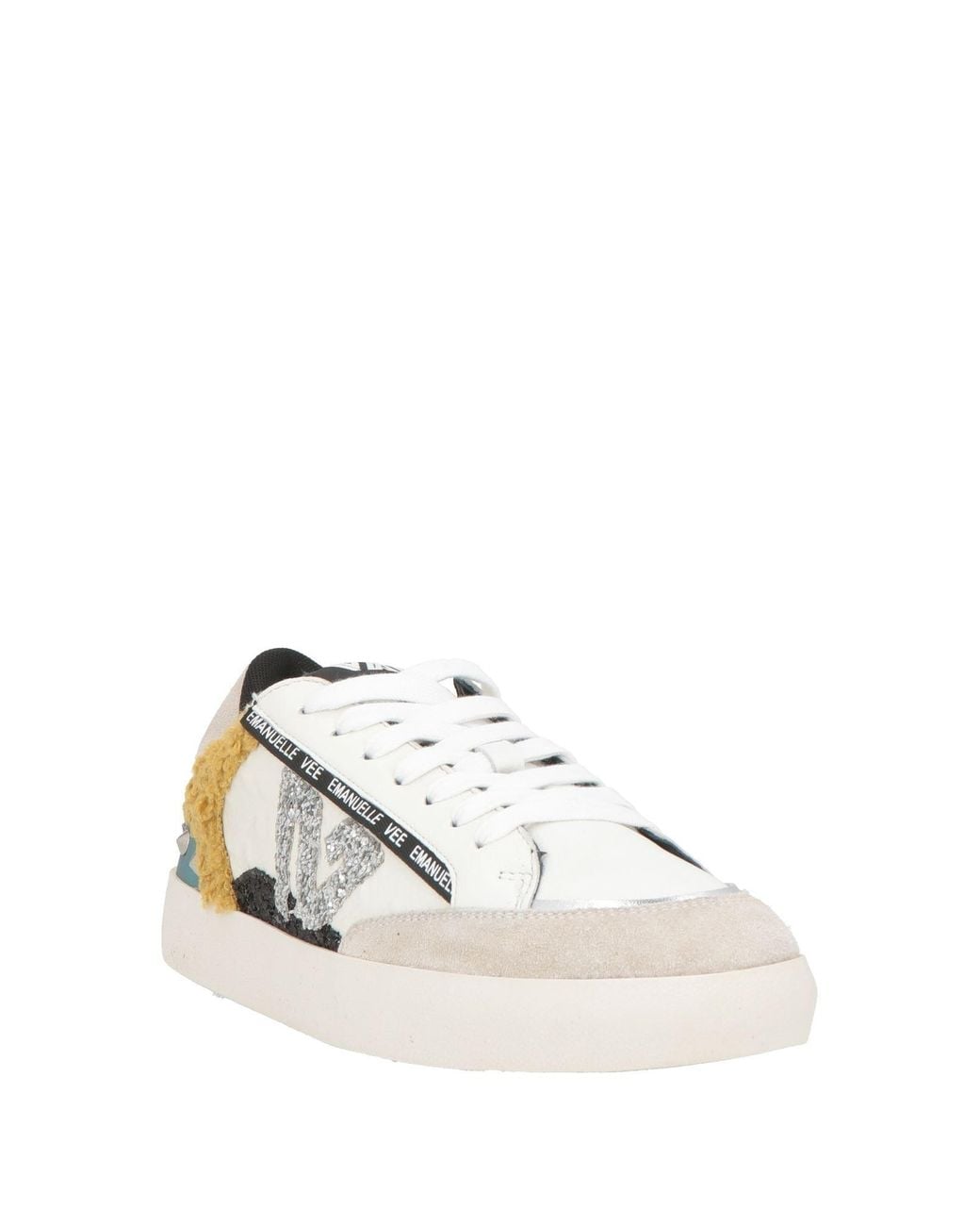 Emanuélle Vee Natural Sneakers Leather