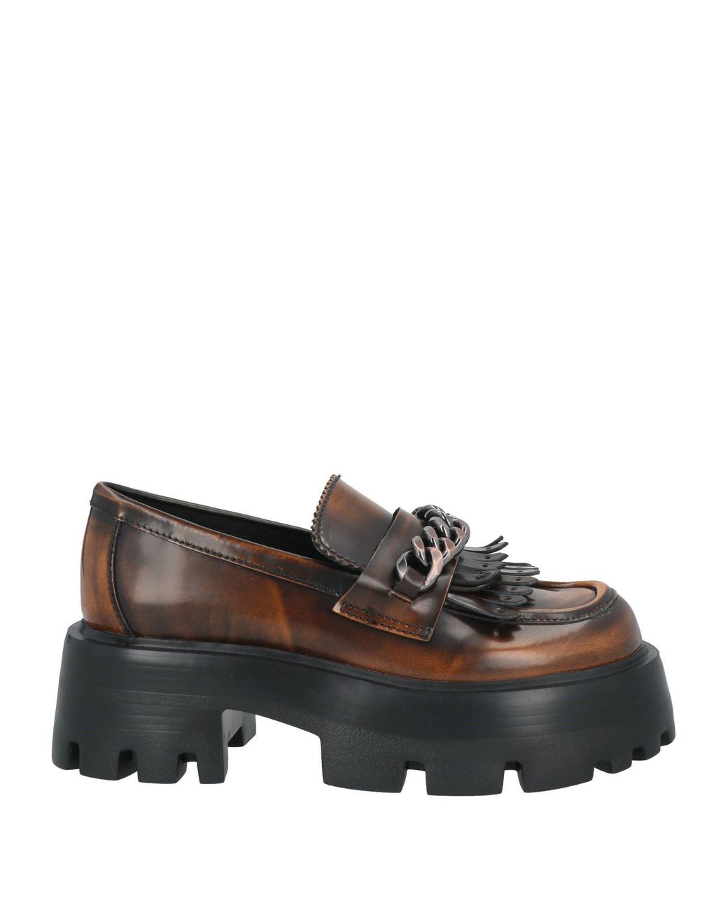 Steve Madden Brown Loafers Leather