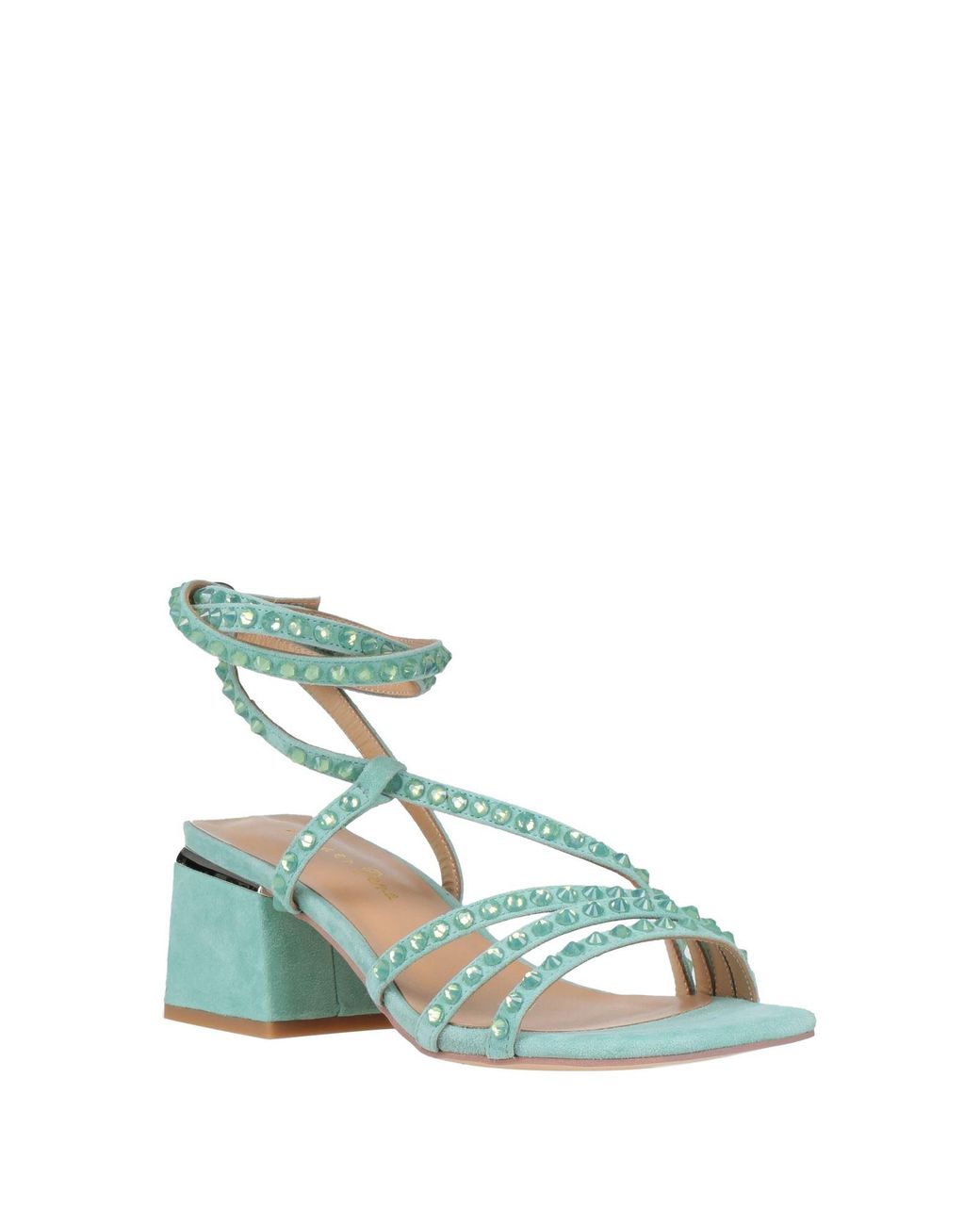 Alma En Pena. Green Sandals