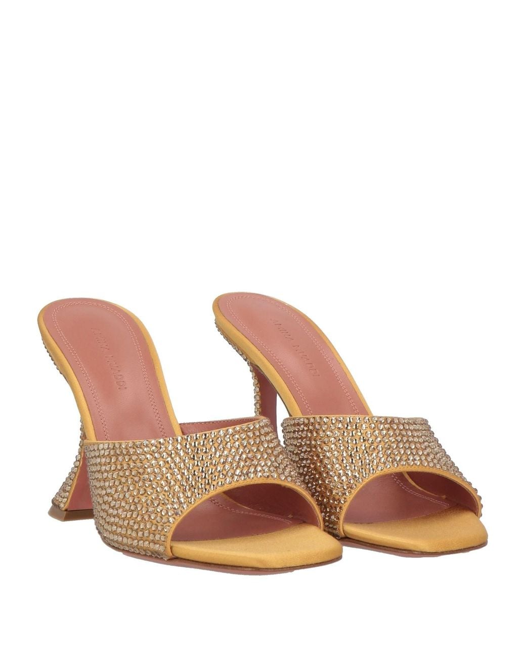 AMINA MUADDI Natural Sandals