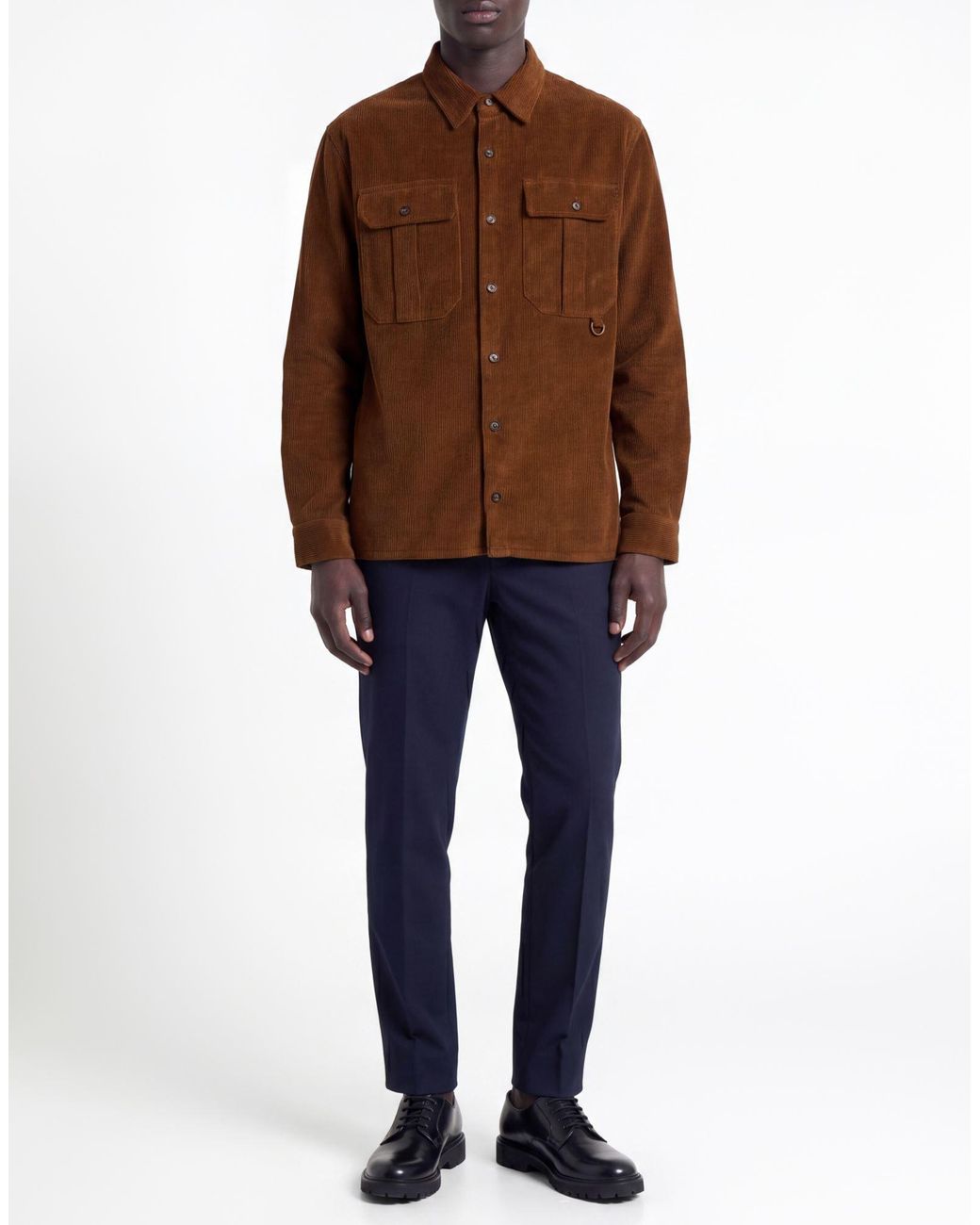 Paolo Pecora Brown Jacket for men