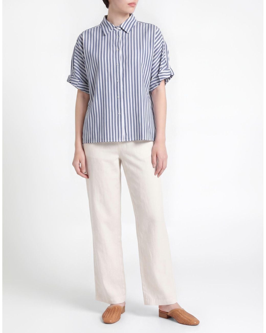 Xirena Blue Shirt