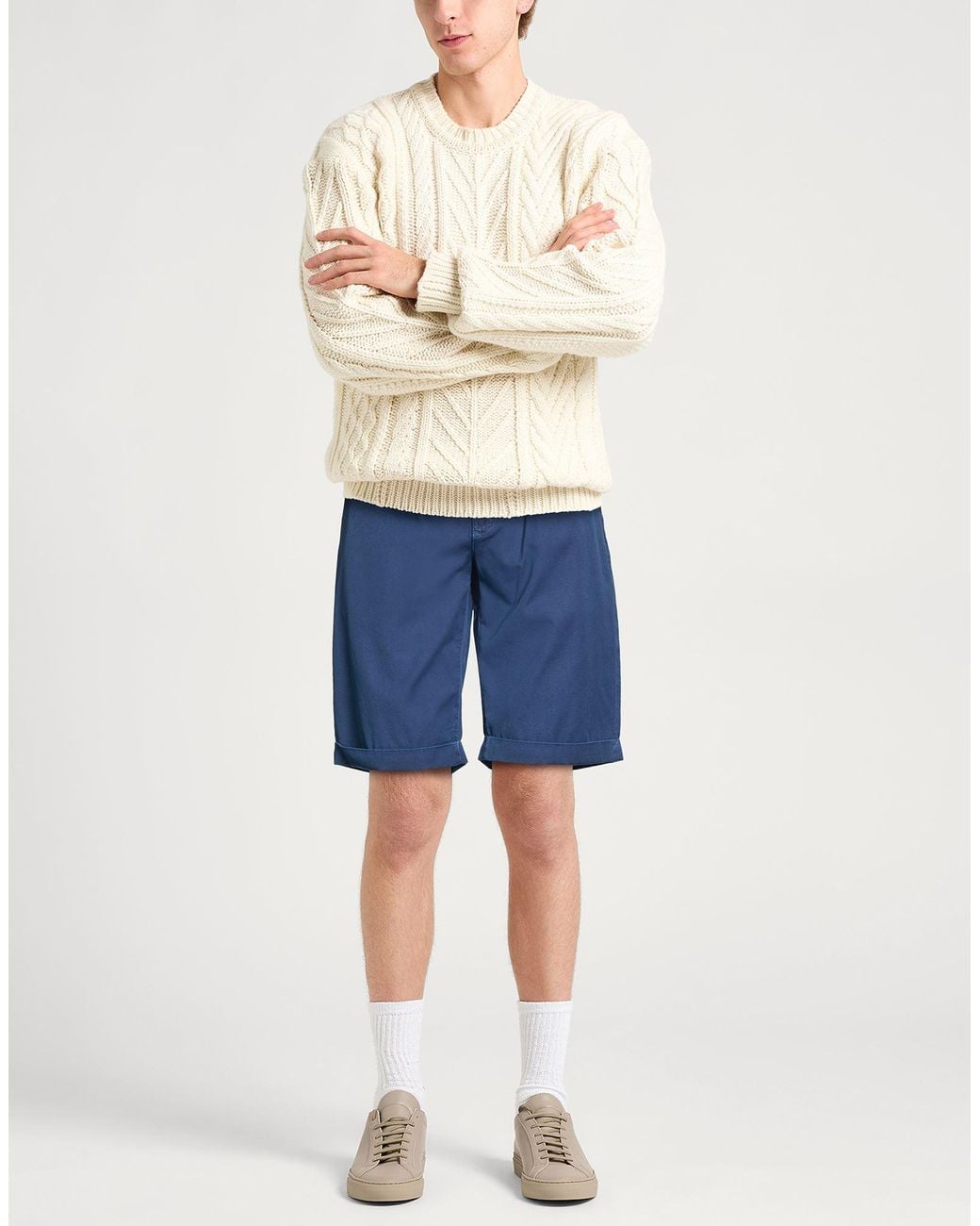 Moorer Blue Shorts & Bermuda Shorts for men