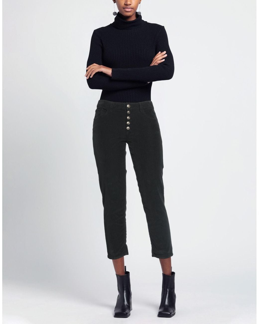 Dondup Black Trouser
