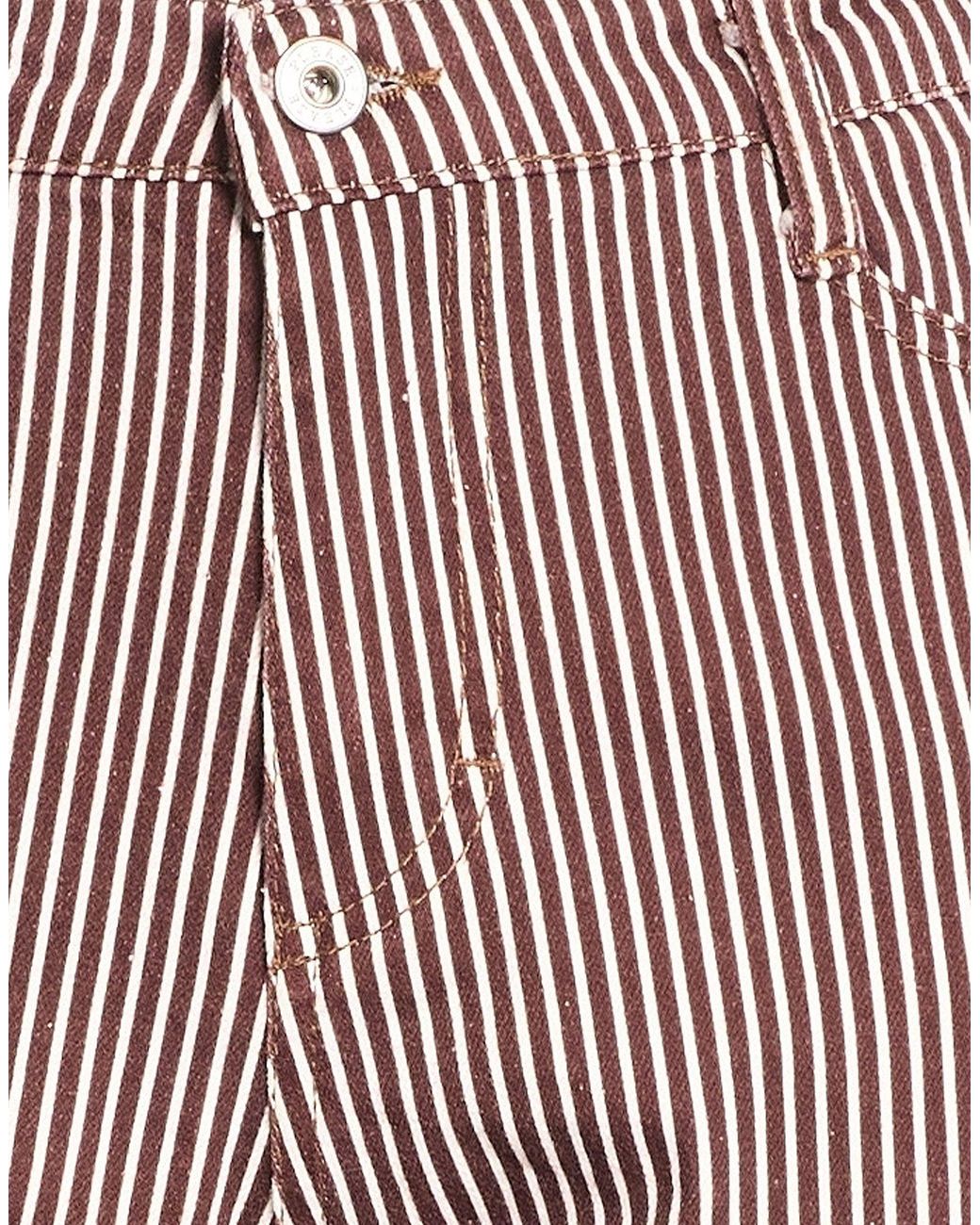 Please Brown Pants Cotton, Elastane