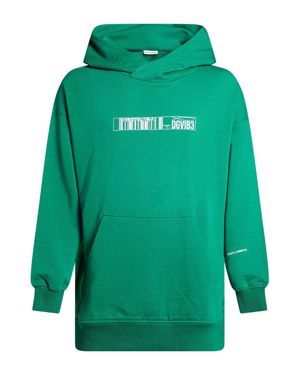 Dolce & Gabbana Green Sweatshirt Cotton for men