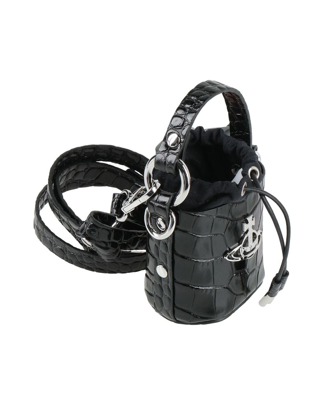 Vivienne Westwood Black Handbag Leather