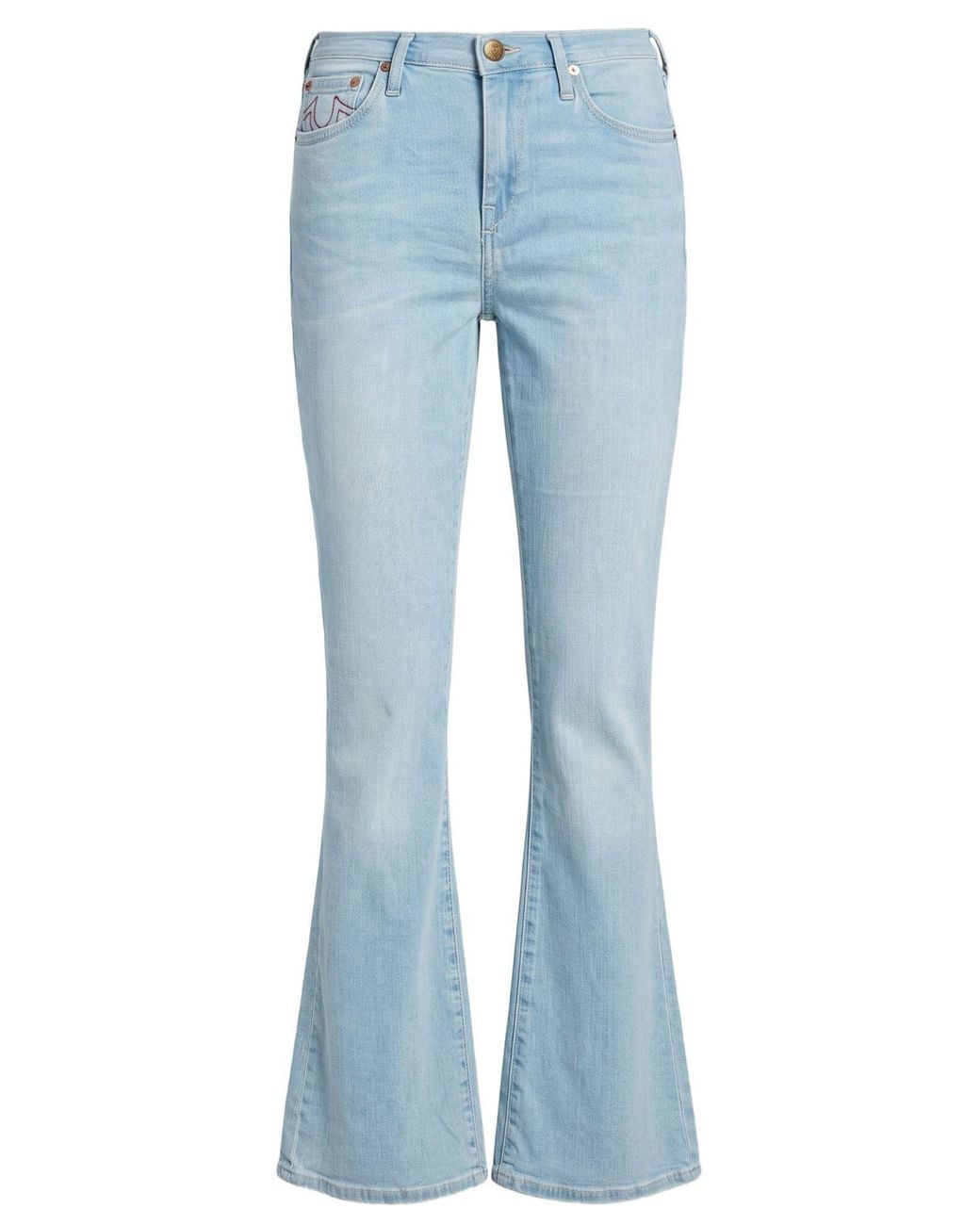 True Religion Blue Jeans Cotton, Polychloride, Elastane