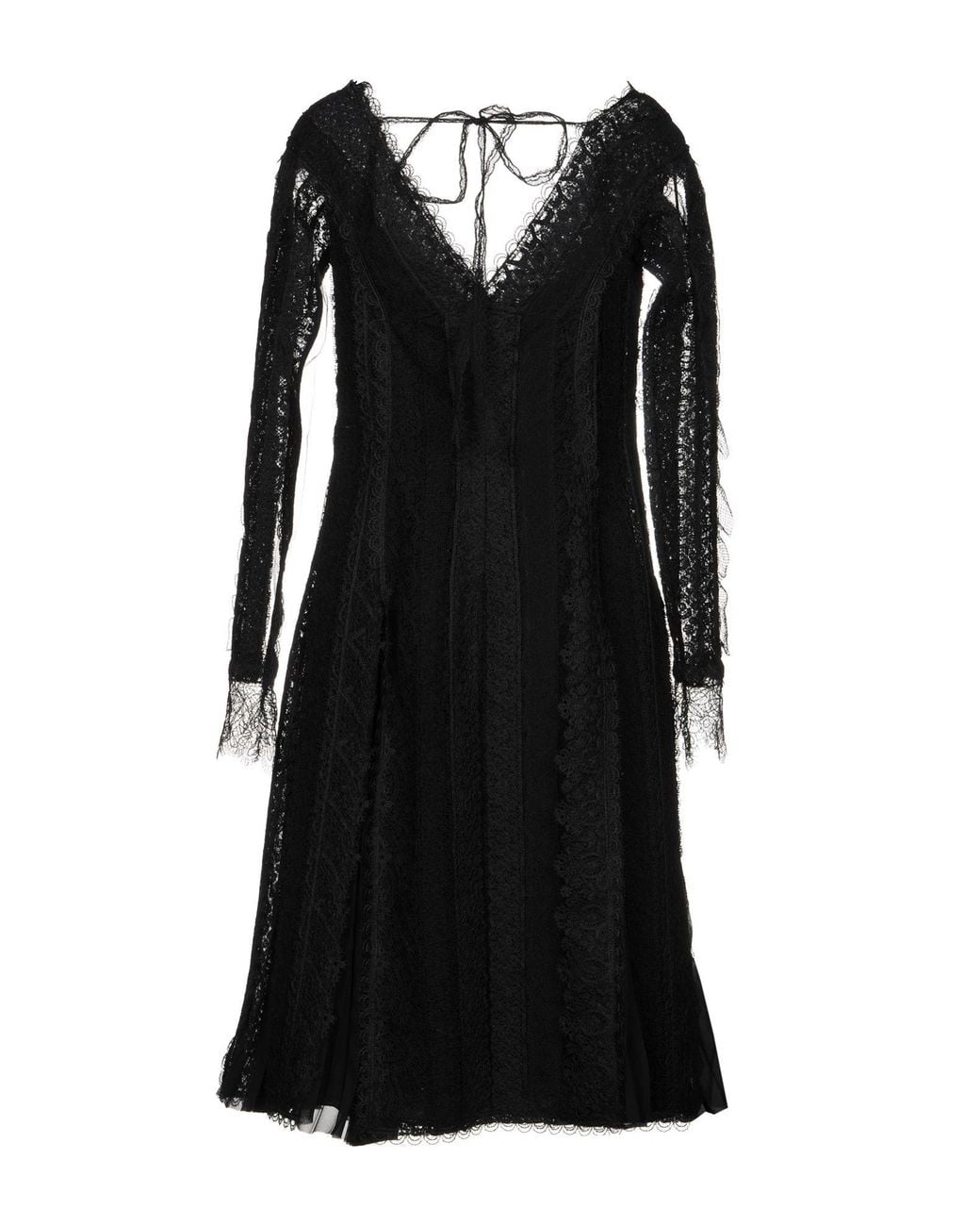 Ermanno Scervino Black Midi Dress