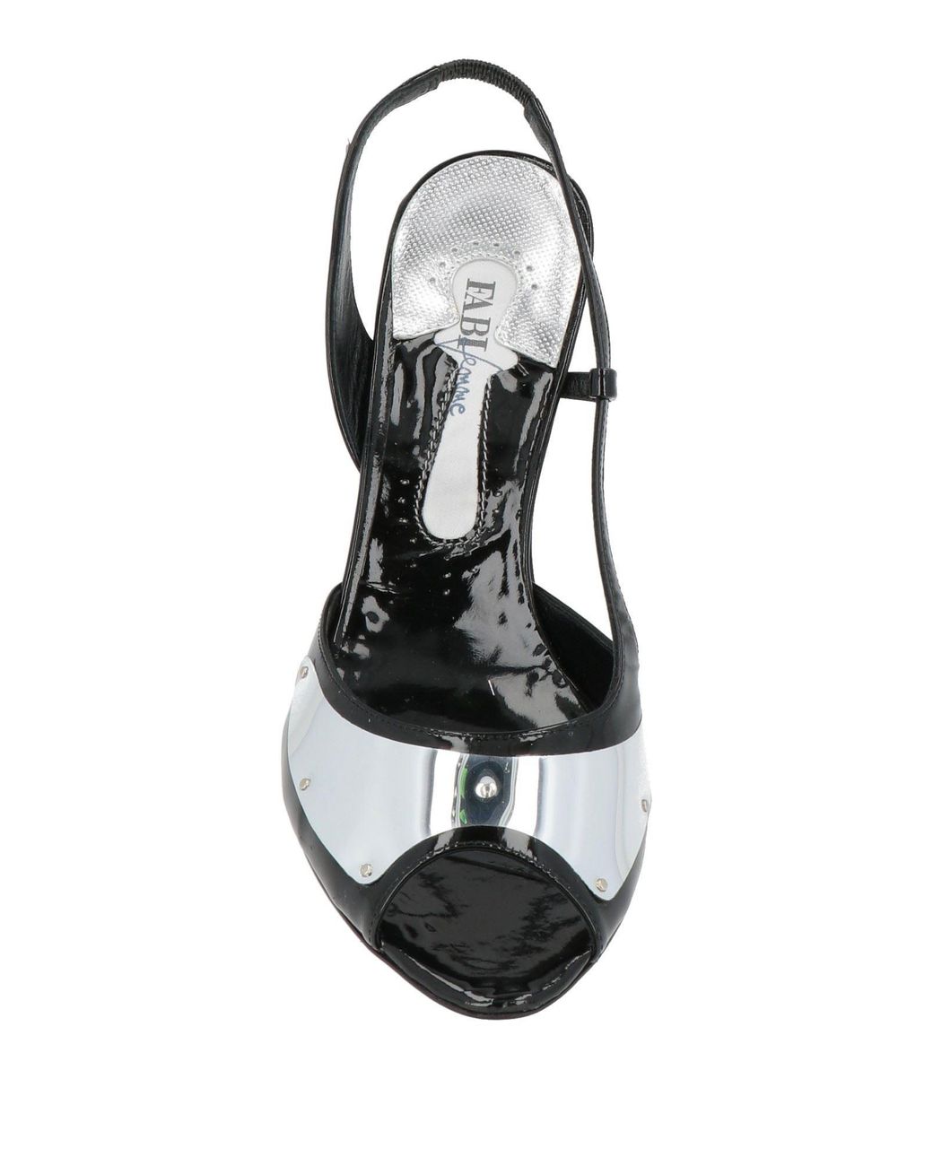 Fabi Black Sandals Leather