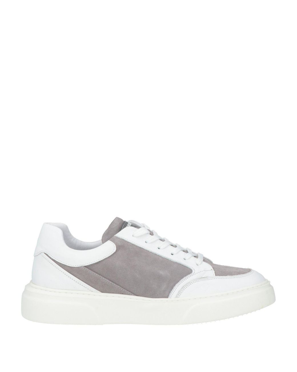 Cerruti 1881 White Sneakers Cow Leather for men
