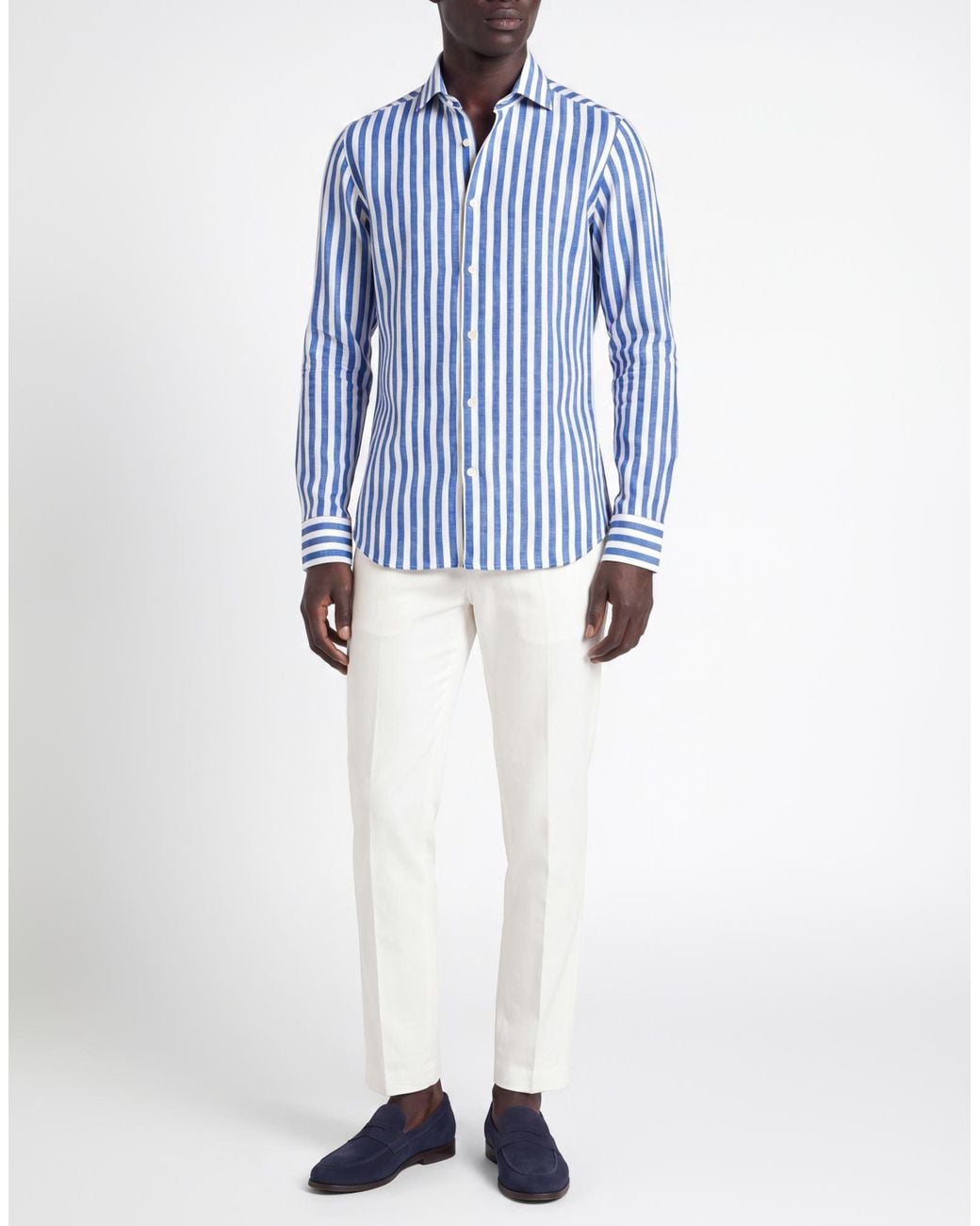 Caliban Blue Shirt for men