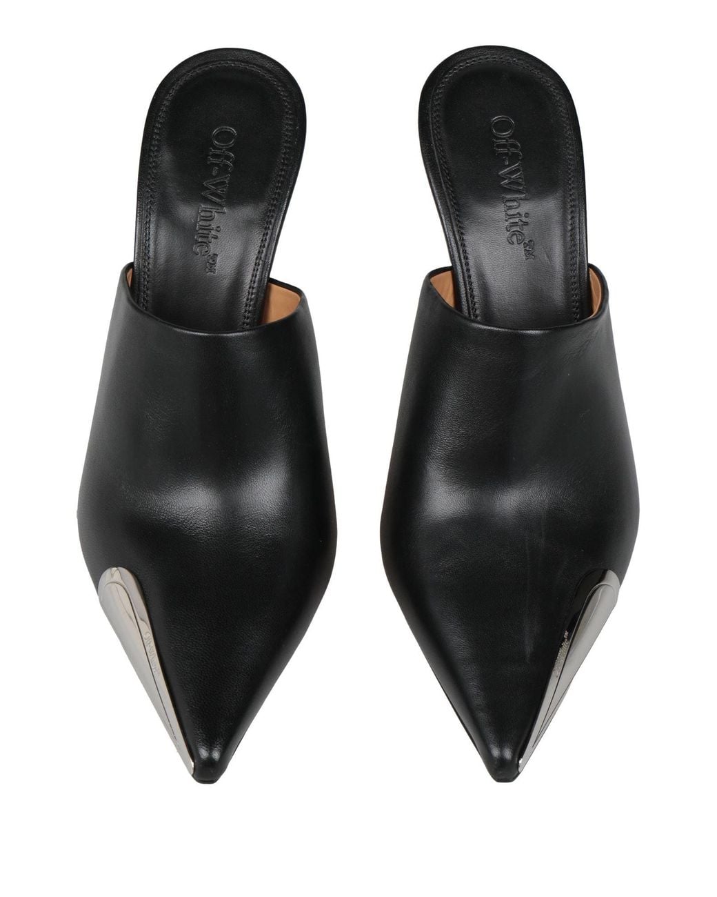 Off-White c/o Virgil Abloh Black Mules & Clogs