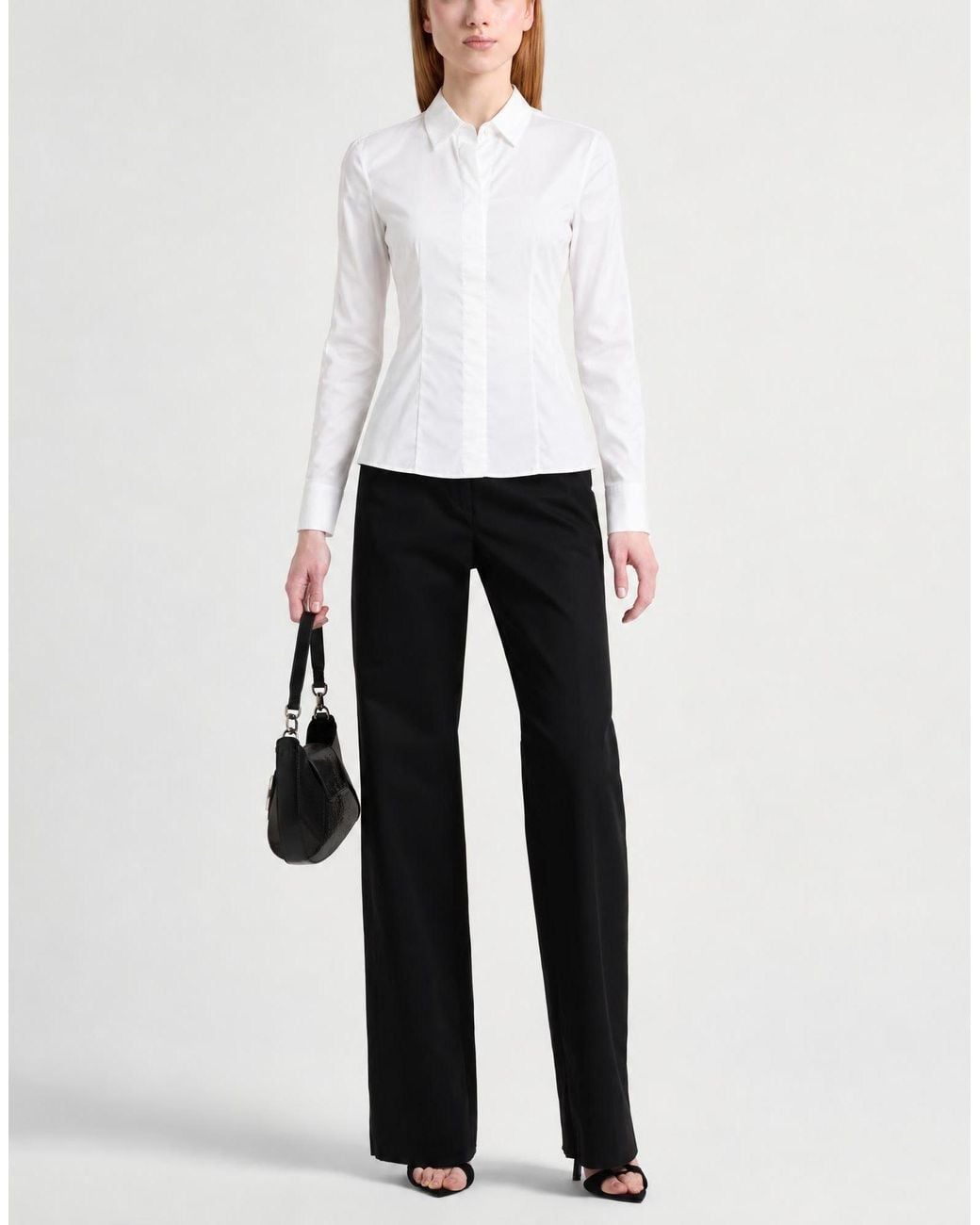 Boss White Shirt Textile Fibers