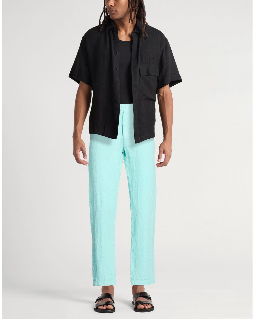 Harmont & Blaine Blue Trouser for men
