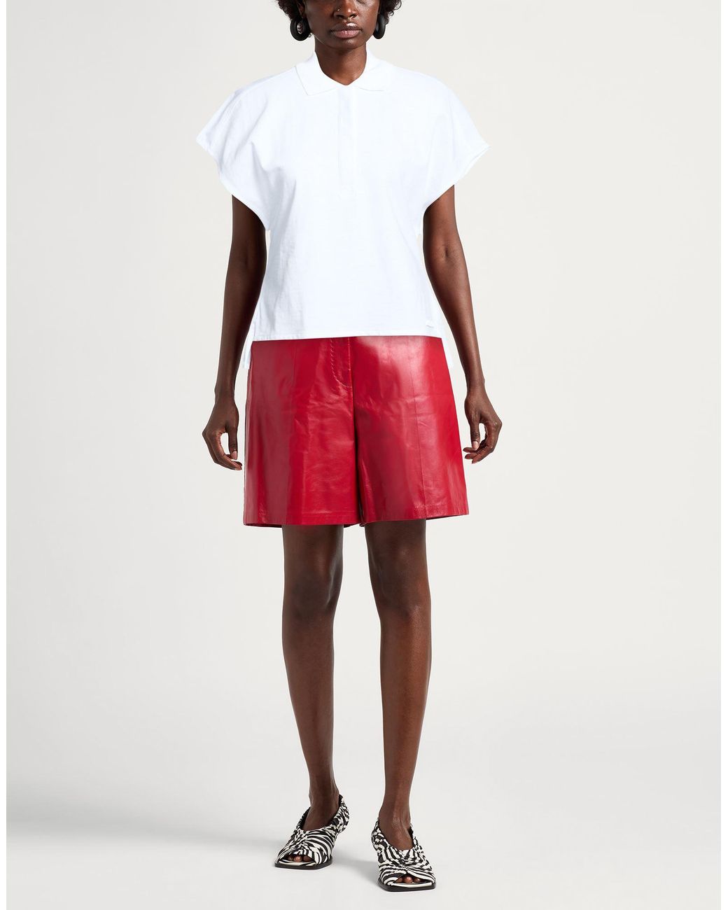 MAX&Co. White Polo Shirt