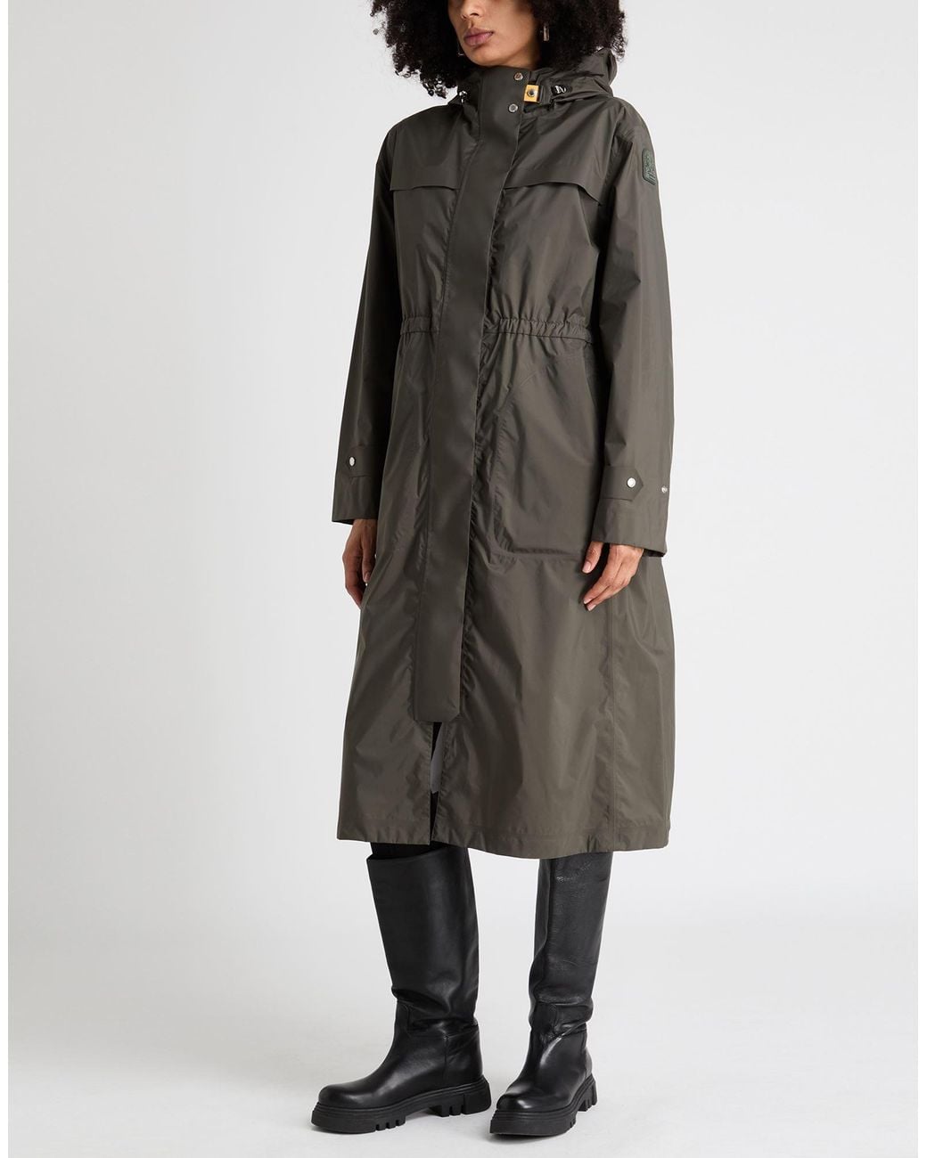 Parajumpers Brown Overcoat & Trench Coat