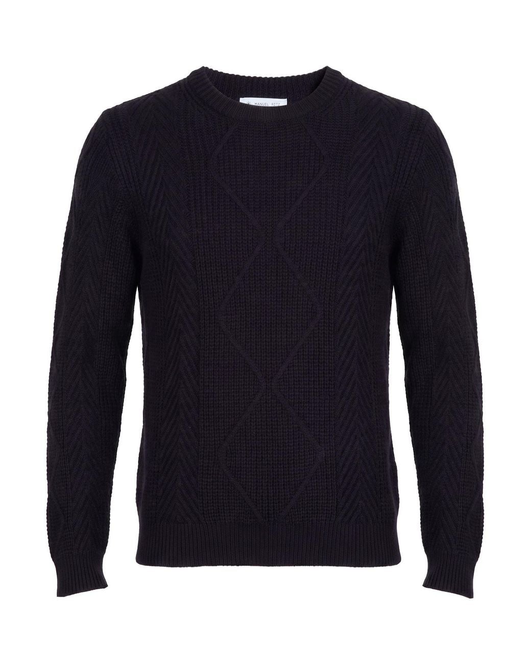 Pullover Manuel Ritz de hombre de color Blue