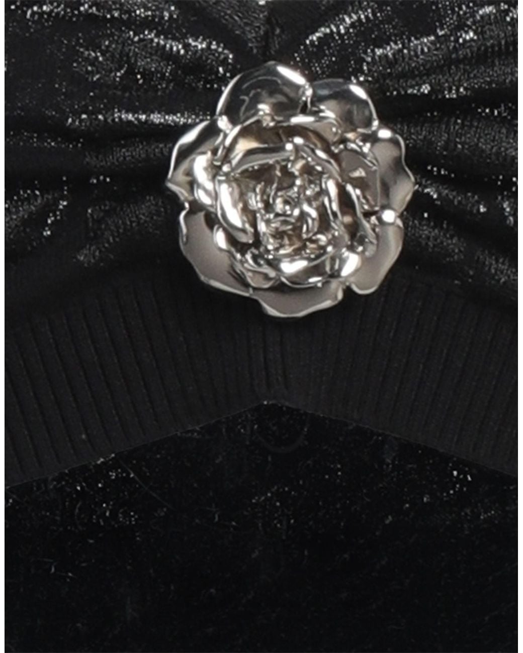 Blumarine Black Top Polyester, Viscose
