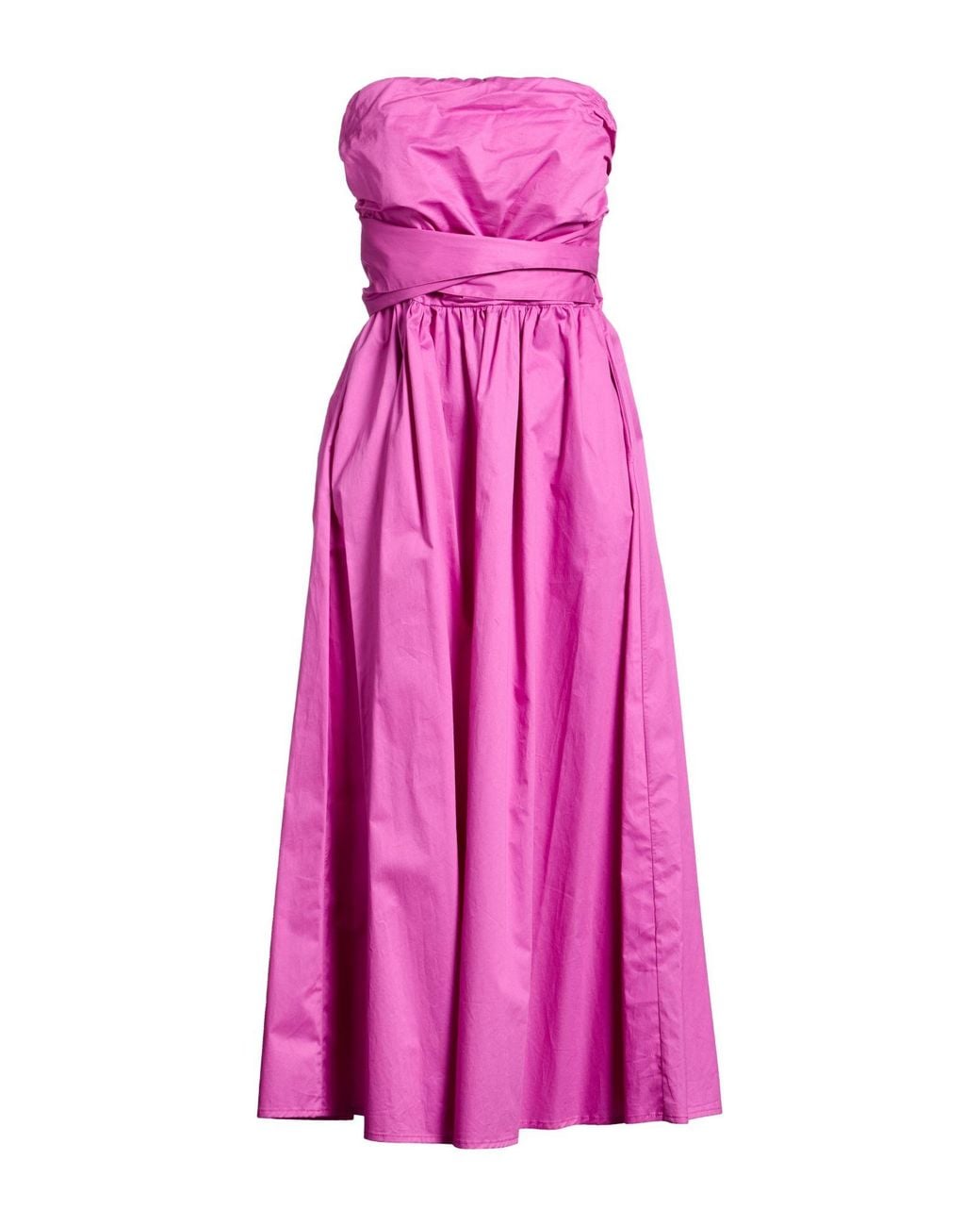 Rebel Queen Pink Midi Dress