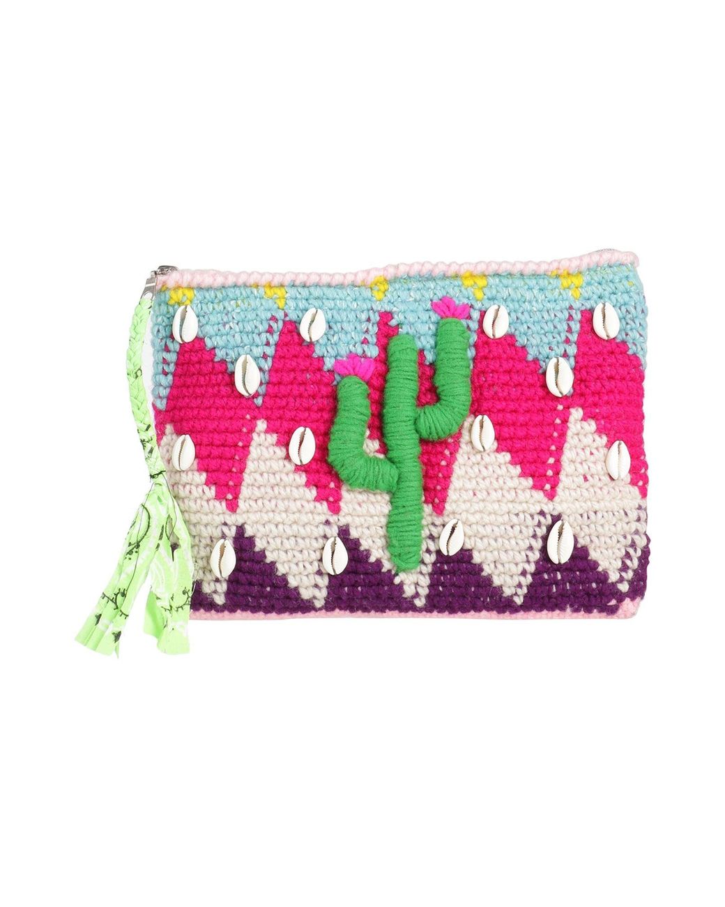 MAISON BADIGO Pink X Arizona Love -- Handbag Wool
