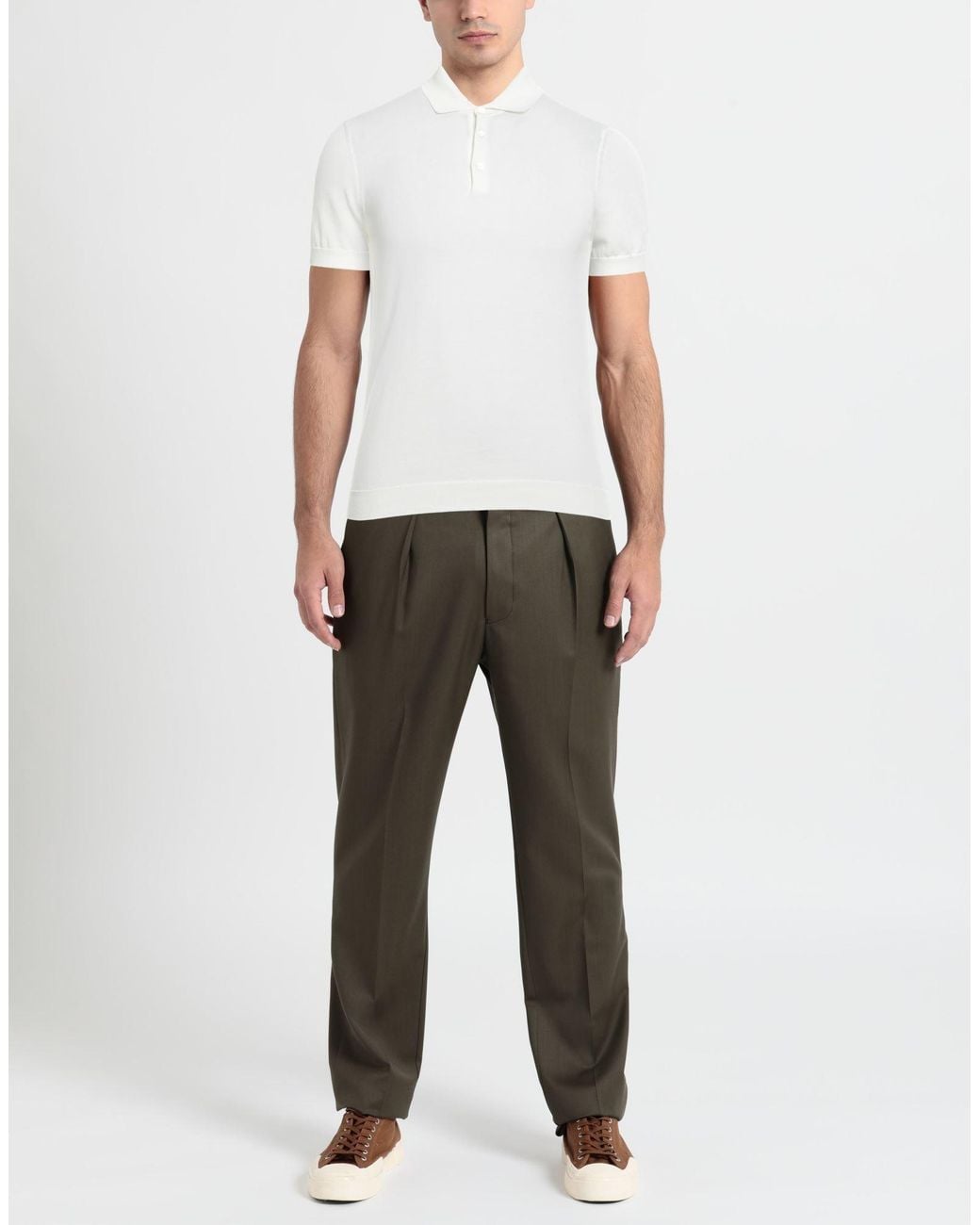 Drumohr White Jumper for men