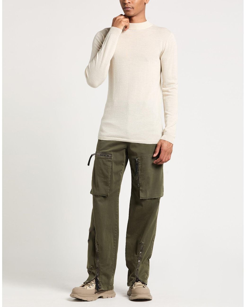 Pullover di Rick Owens in White da Uomo