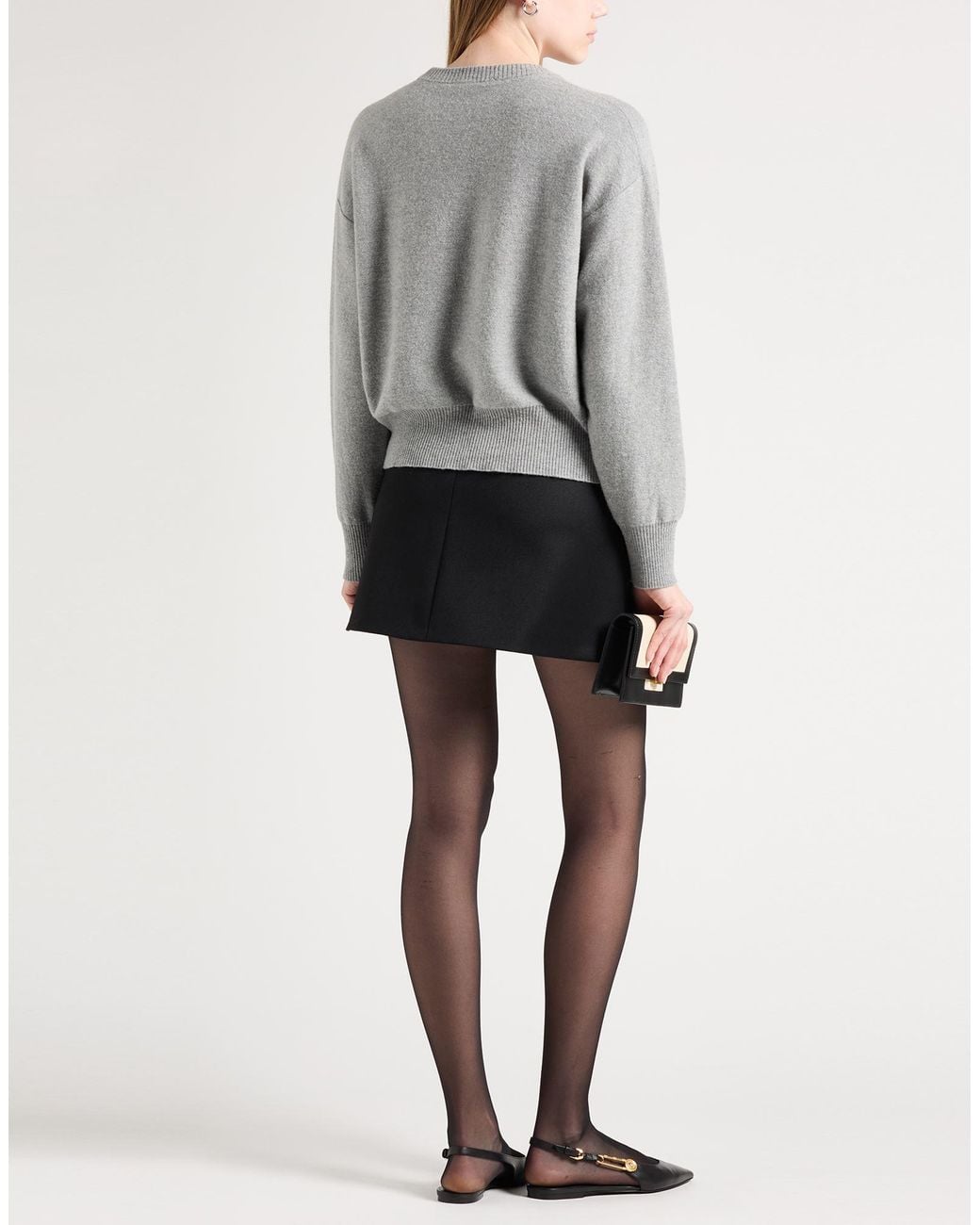 Versace Black Mini Skirt