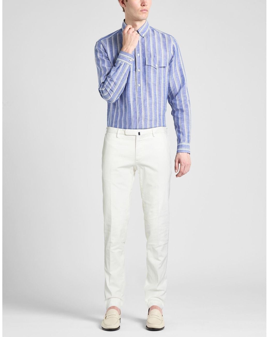 Incotex White Pants for men