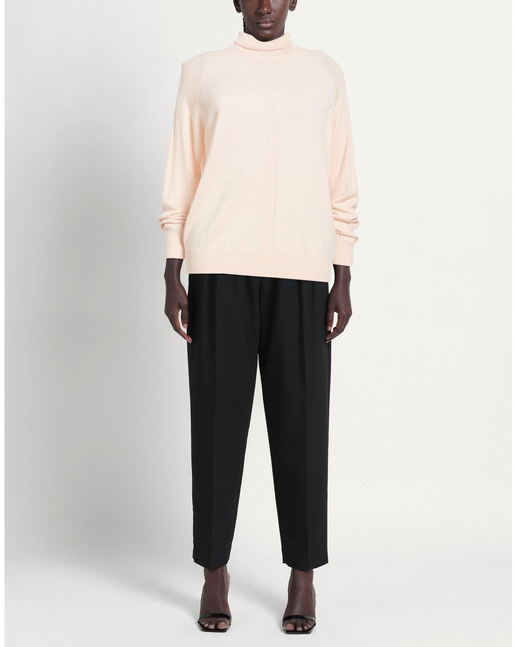 19.70 Nineteen Seventy White Turtlenecks