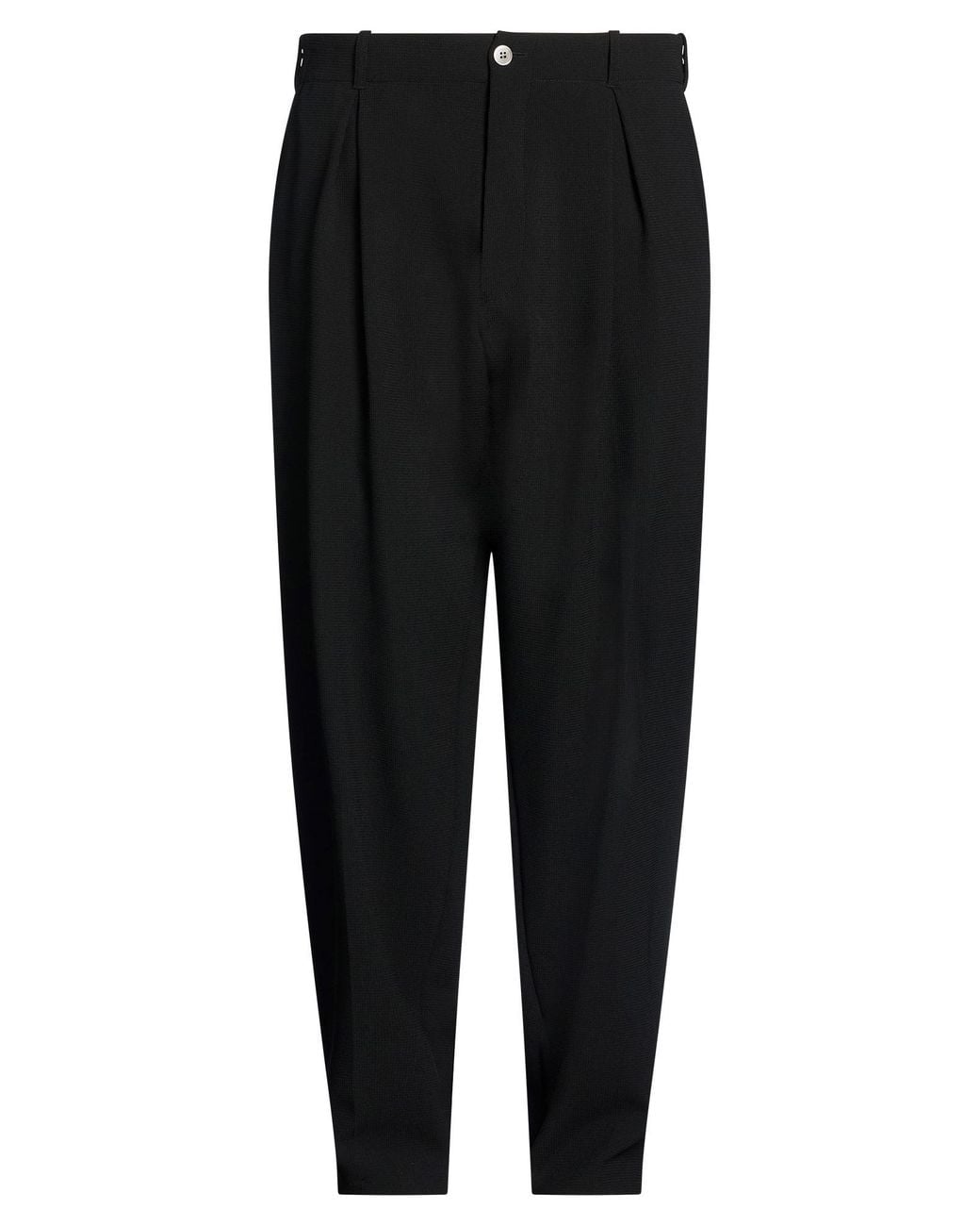 Emporio Armani Black Trouser for men