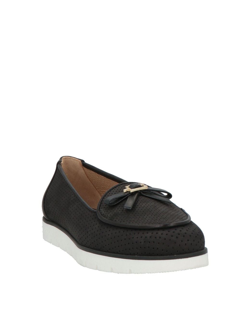 Baldinini Black Loafers Leather
