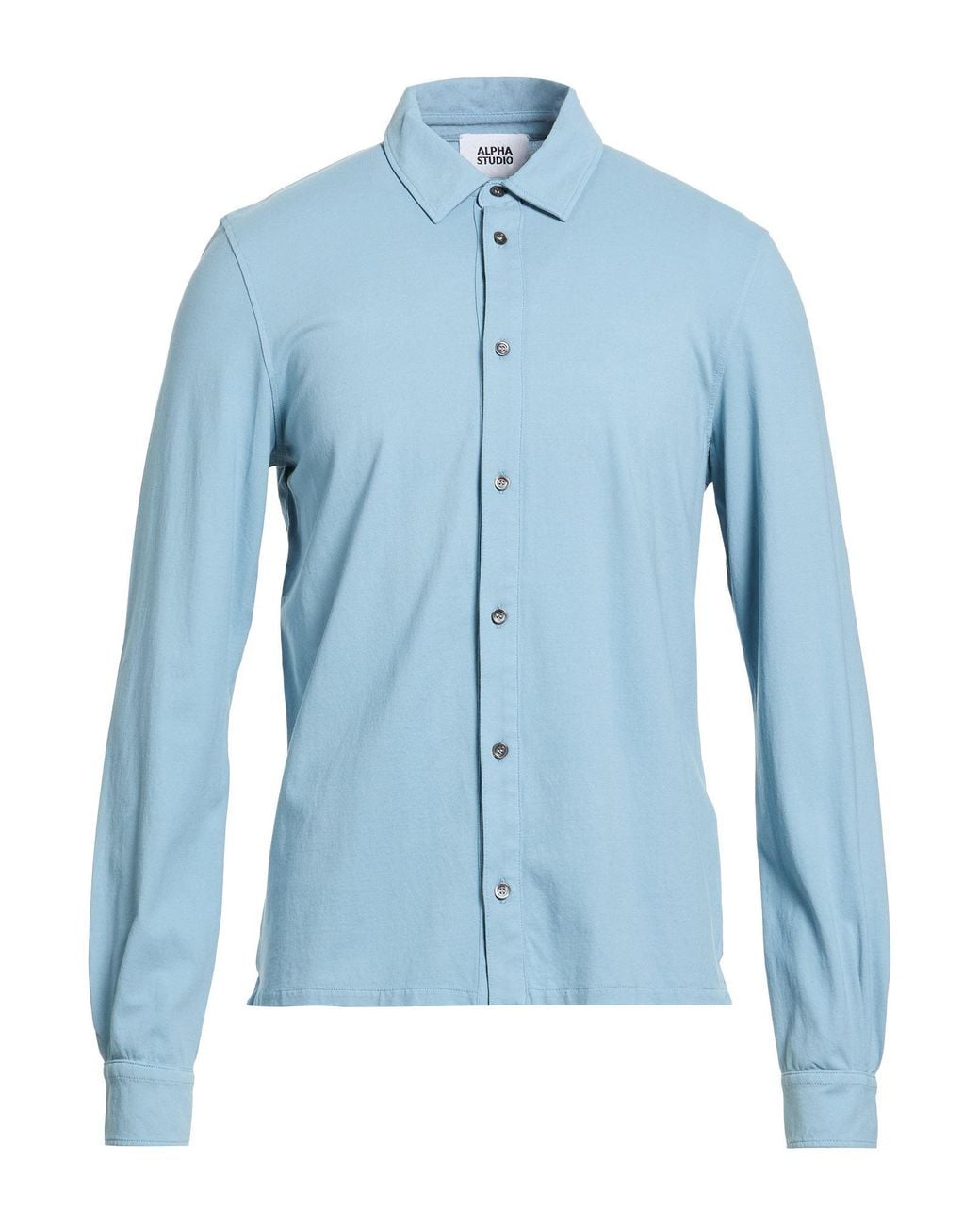 Alpha Studio Shirt in Blue for Men | Lyst UK