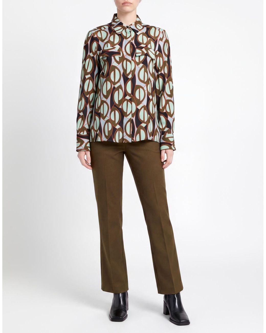 Marc Cain Black Light Shirt Viscose
