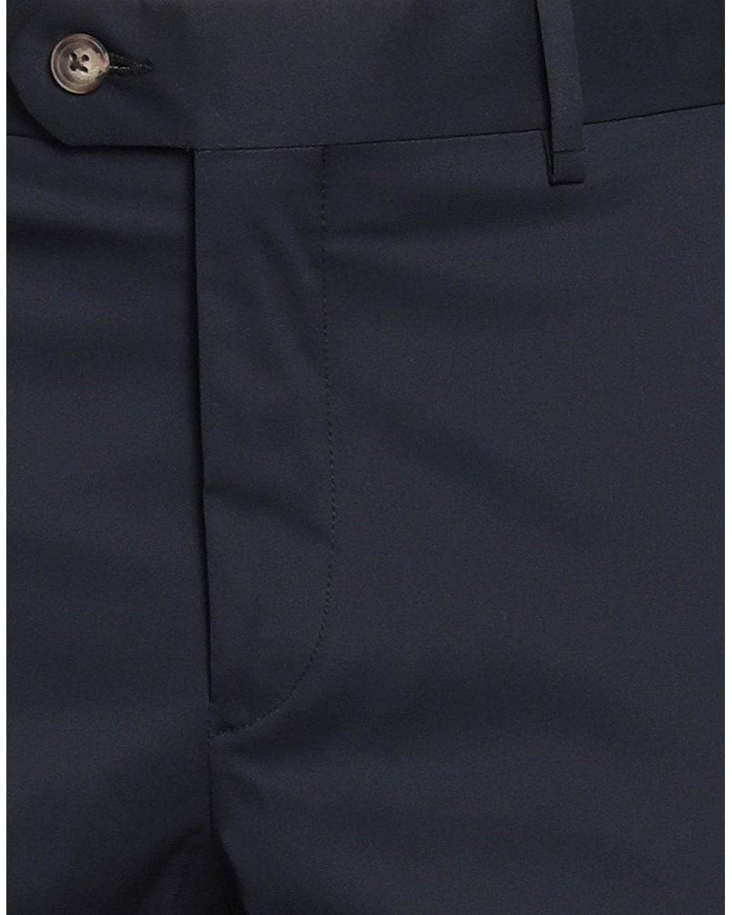 Massimo Rebecchi Blue Pants Cotton, Polyamide, Elastane for men