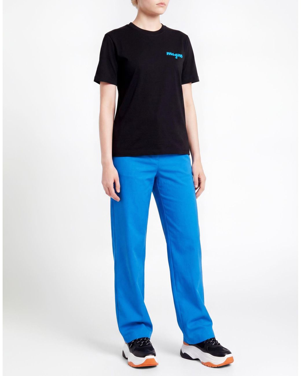 MSGM Black T-Shirt