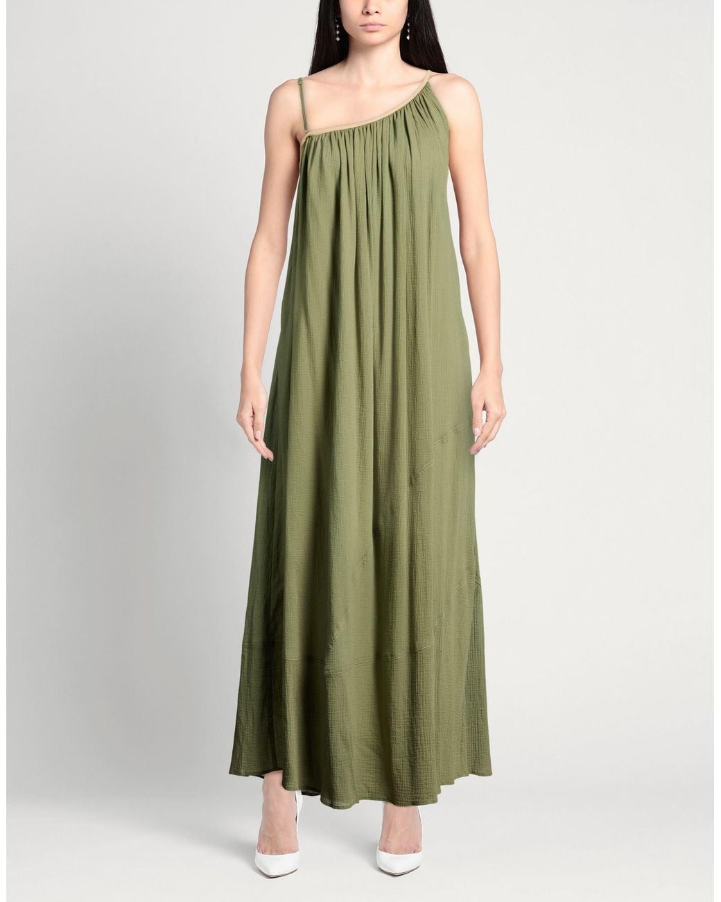 Max & Moi Green Maxi Dress