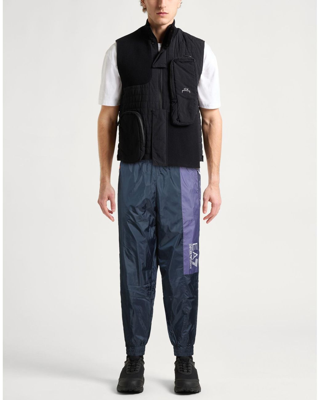 EA7 Blue Trouser for men