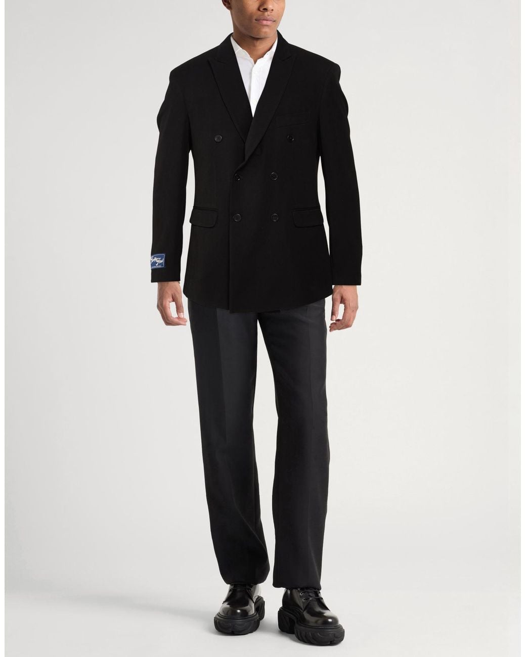 FAMILY FIRST Black Blazer for men