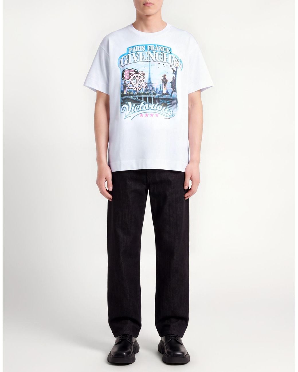 Givenchy Blue T-Shirt for men