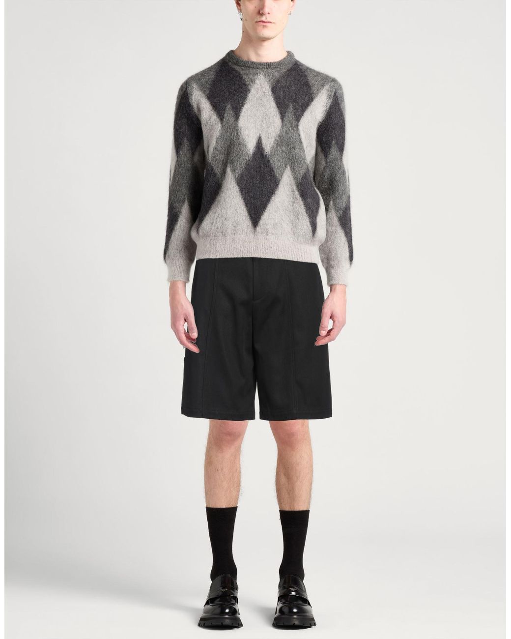 Lanvin Black Shorts & Bermuda Shorts for men