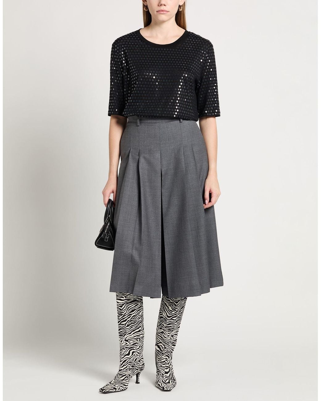 Kangra Black T-Shirt Linen