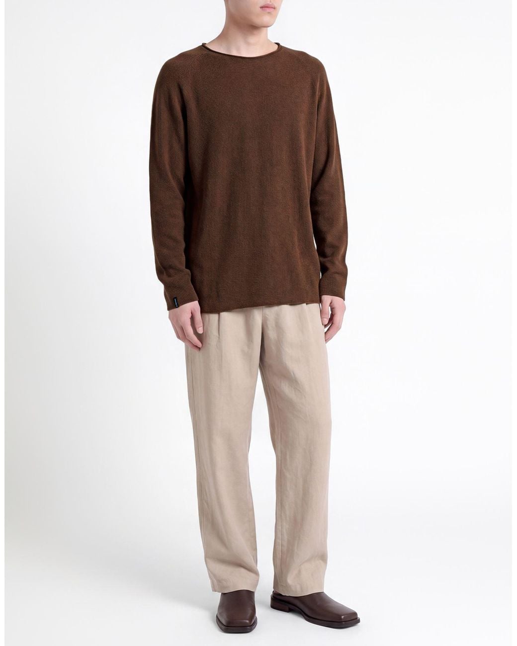 Pullover AROVESCIO de hombre de color Brown