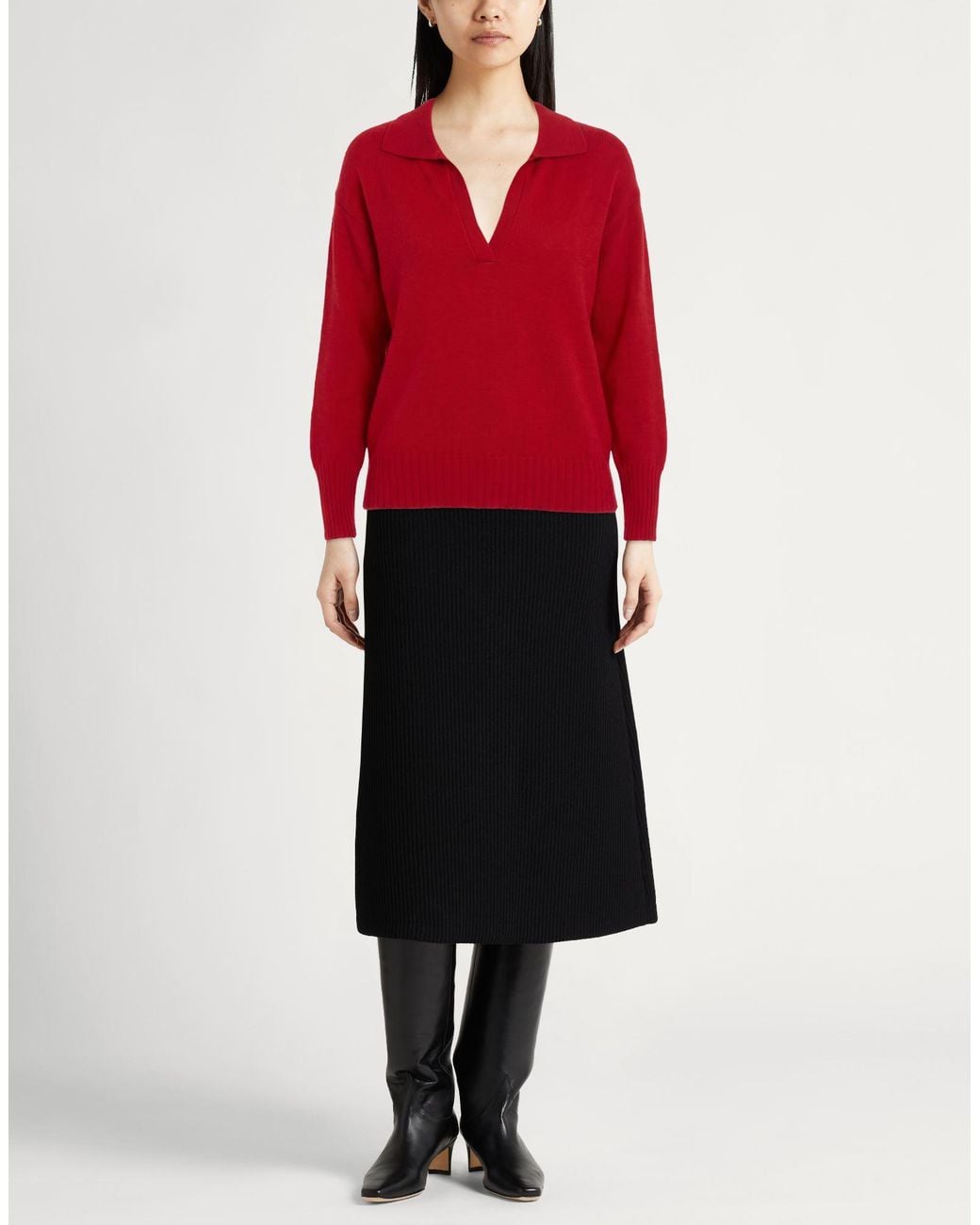 Drumohr Red Pullover
